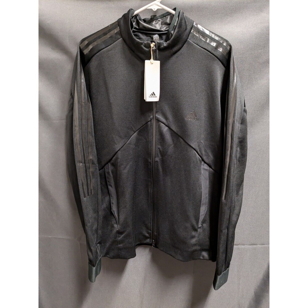 Adidas M TIRO TT + Black Track Jacket Top Men Size Medium NWT HY3785